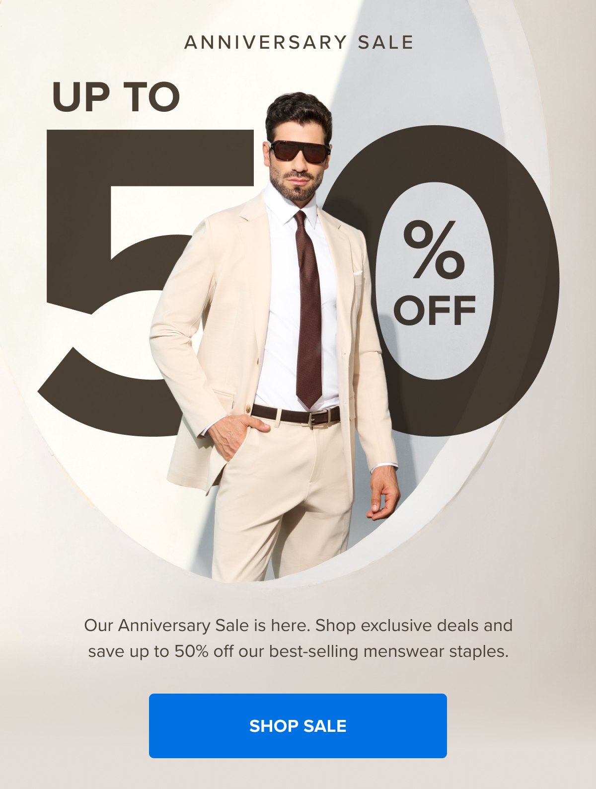 Anniversary sale