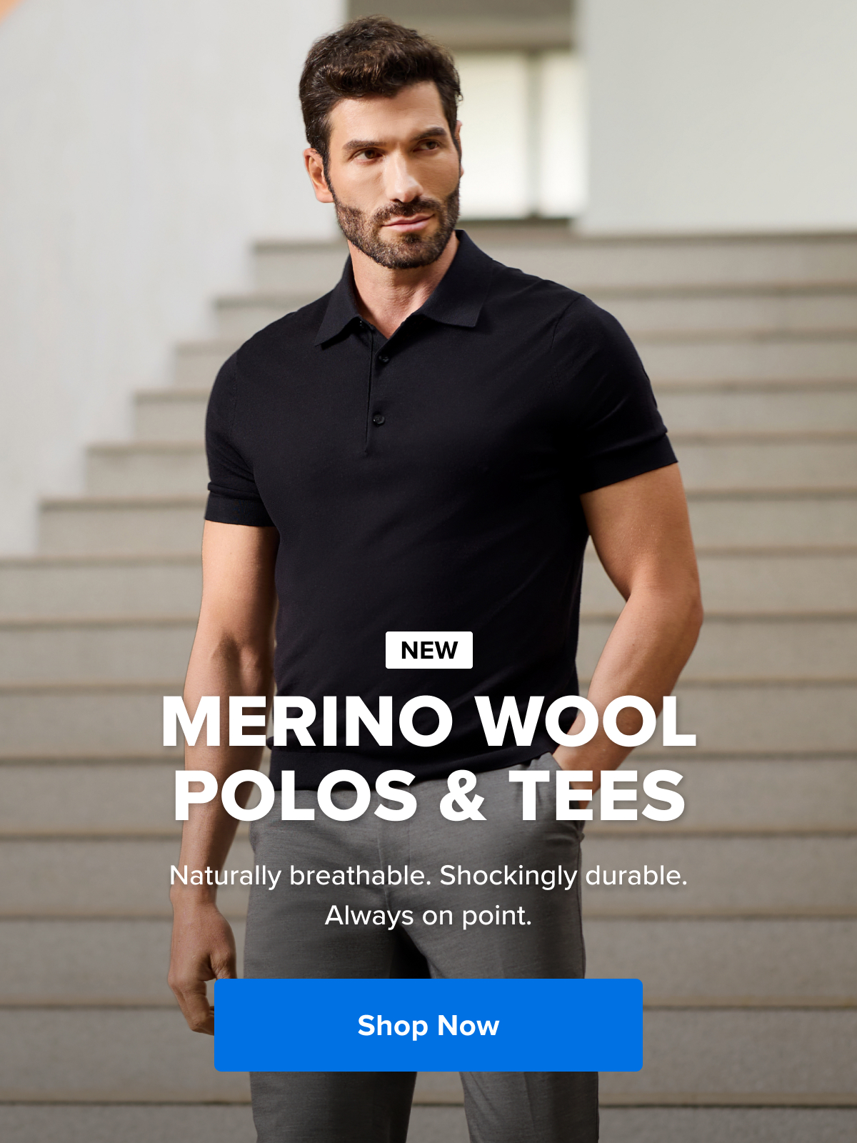 Merino wool Polos & Tees