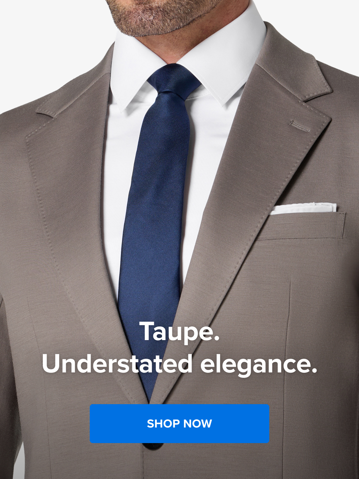 Taupe. Understated elegance.