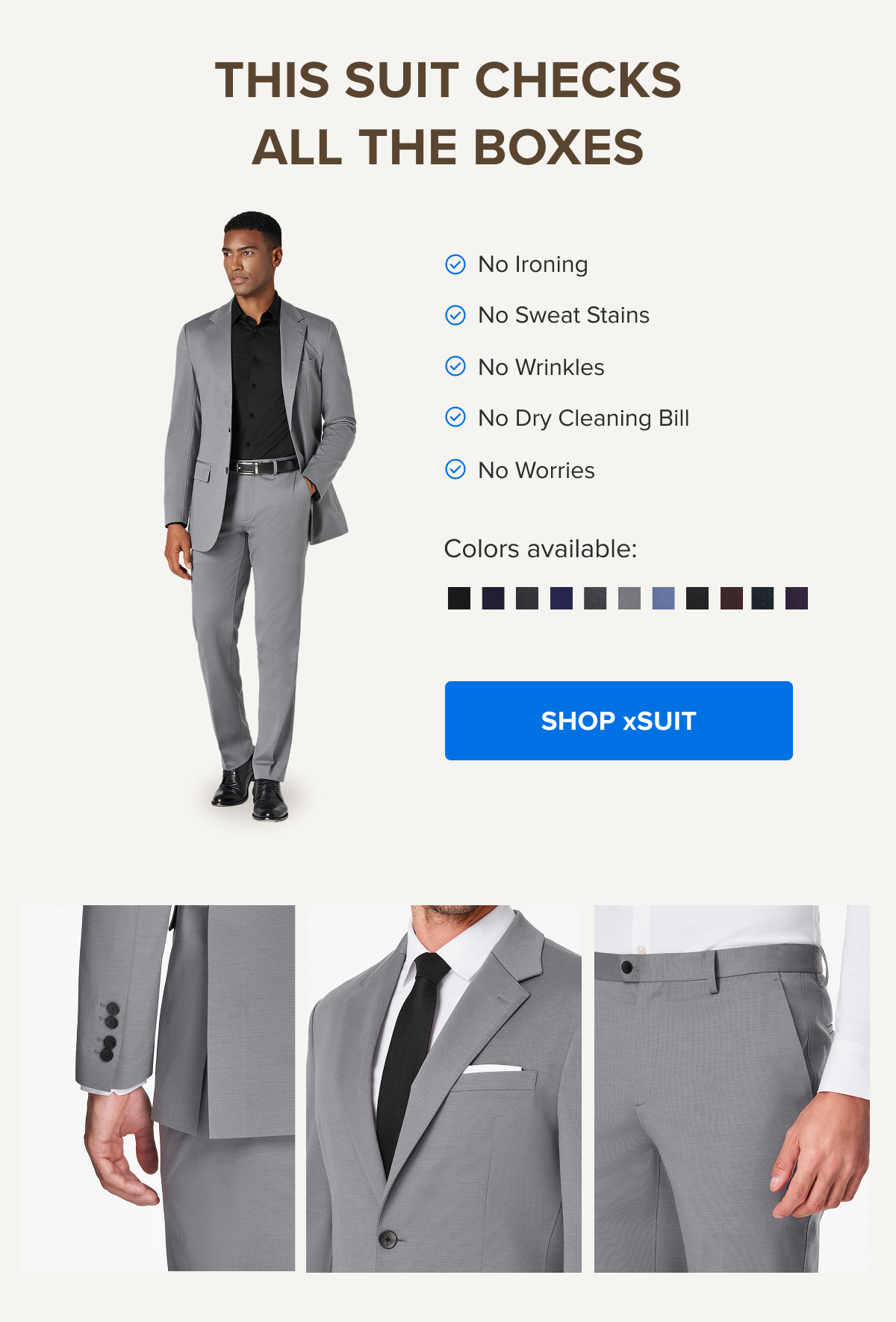 THIS SUIT CHECKS ALL THE BOXES