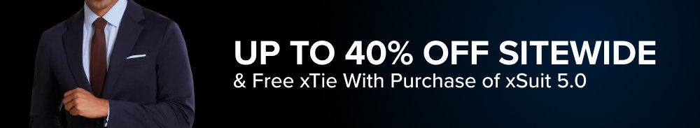 Up to 40% Off Sitewide & Free xTie With Purchase of xSuit 5.0