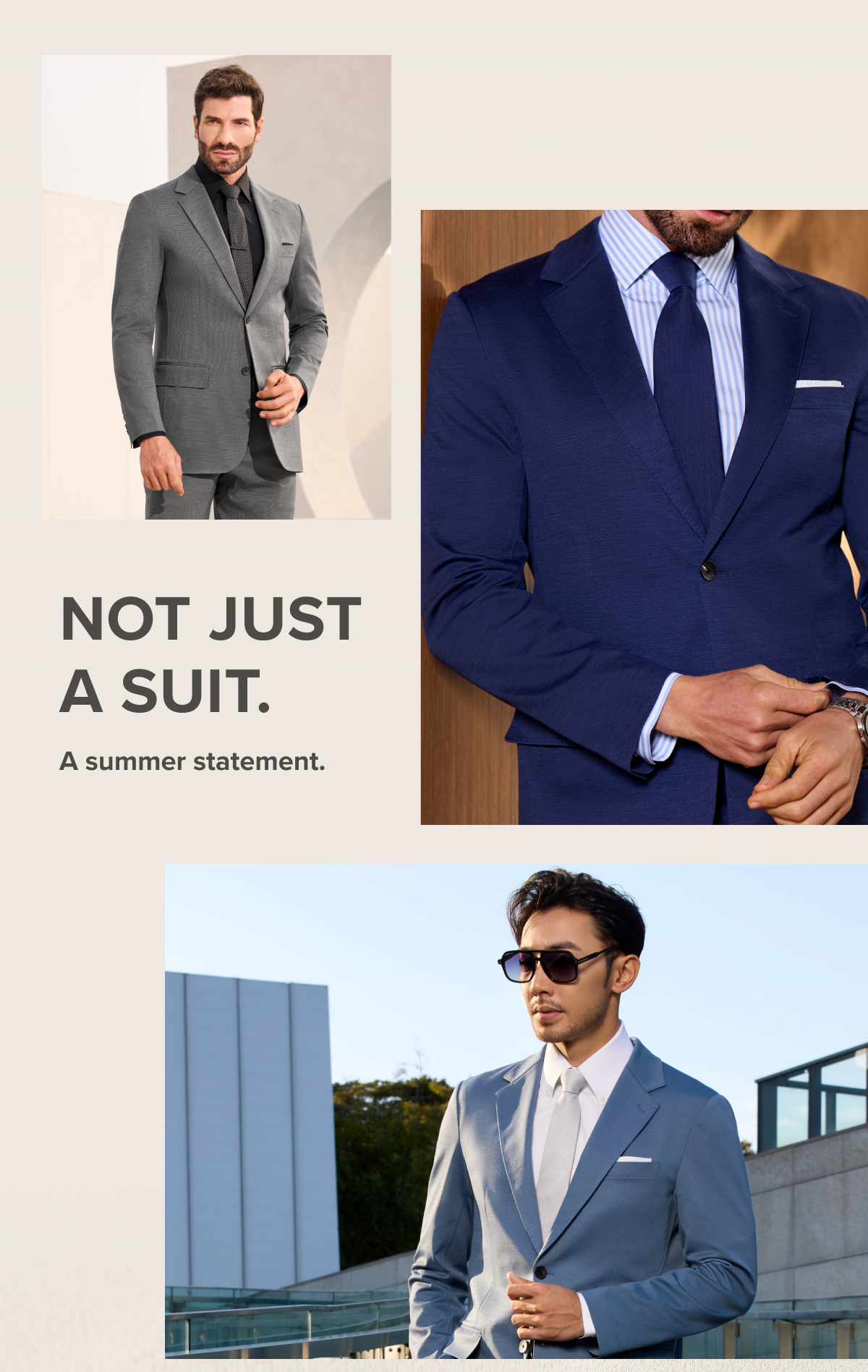 Not just a suit.