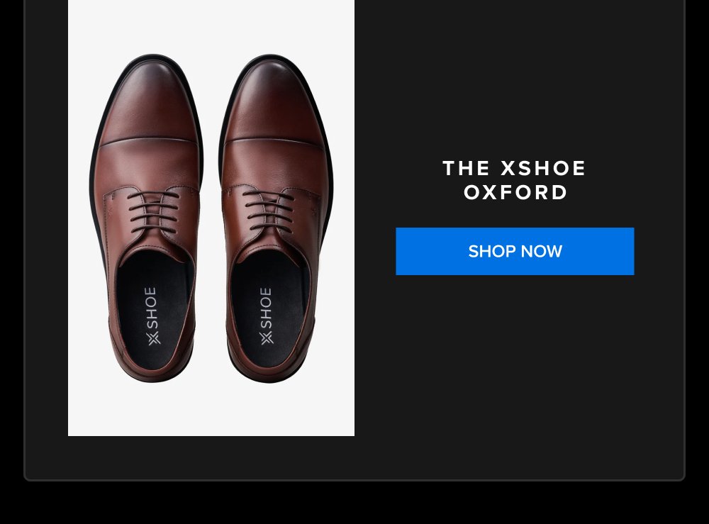 The xShoe Oxford SHOP NOW