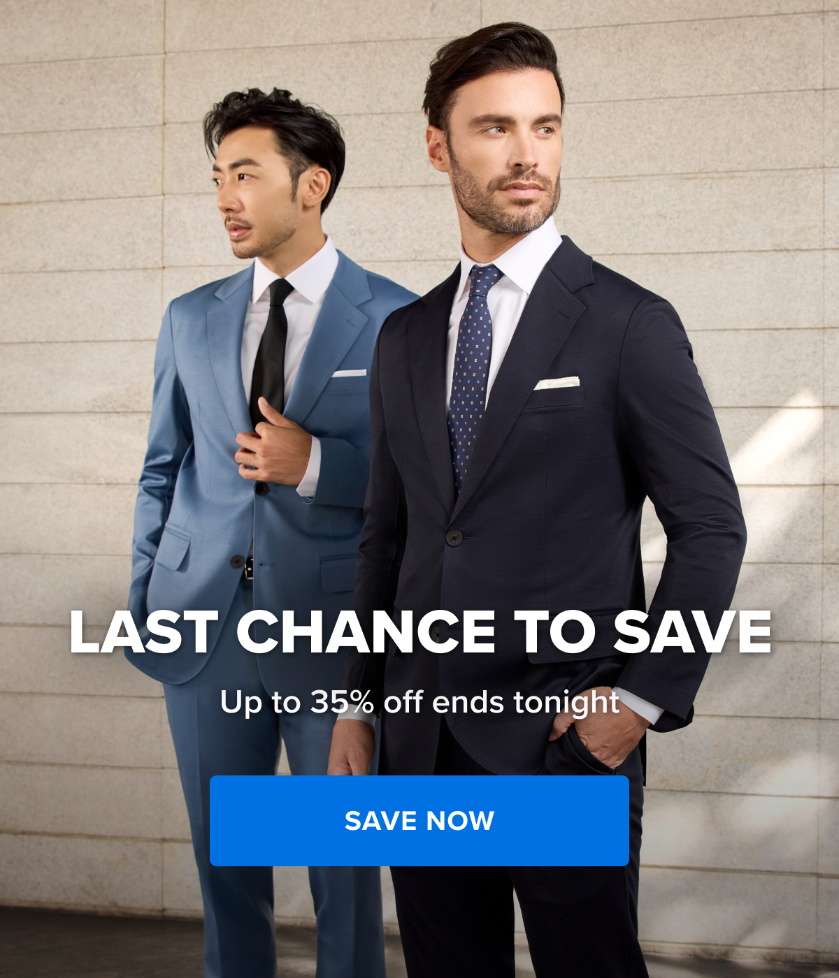 Last chance to save