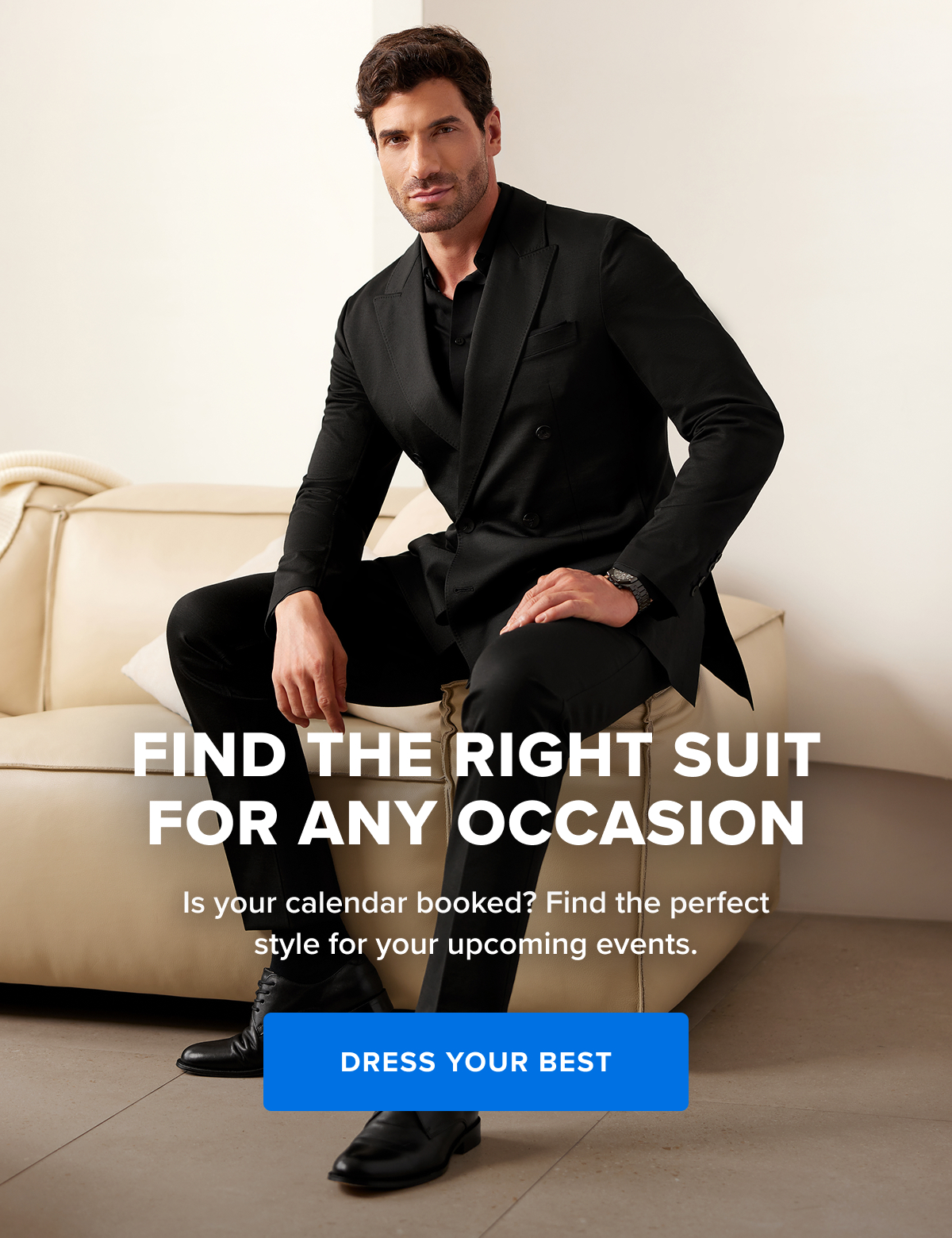 Find the right suit for any occasion
