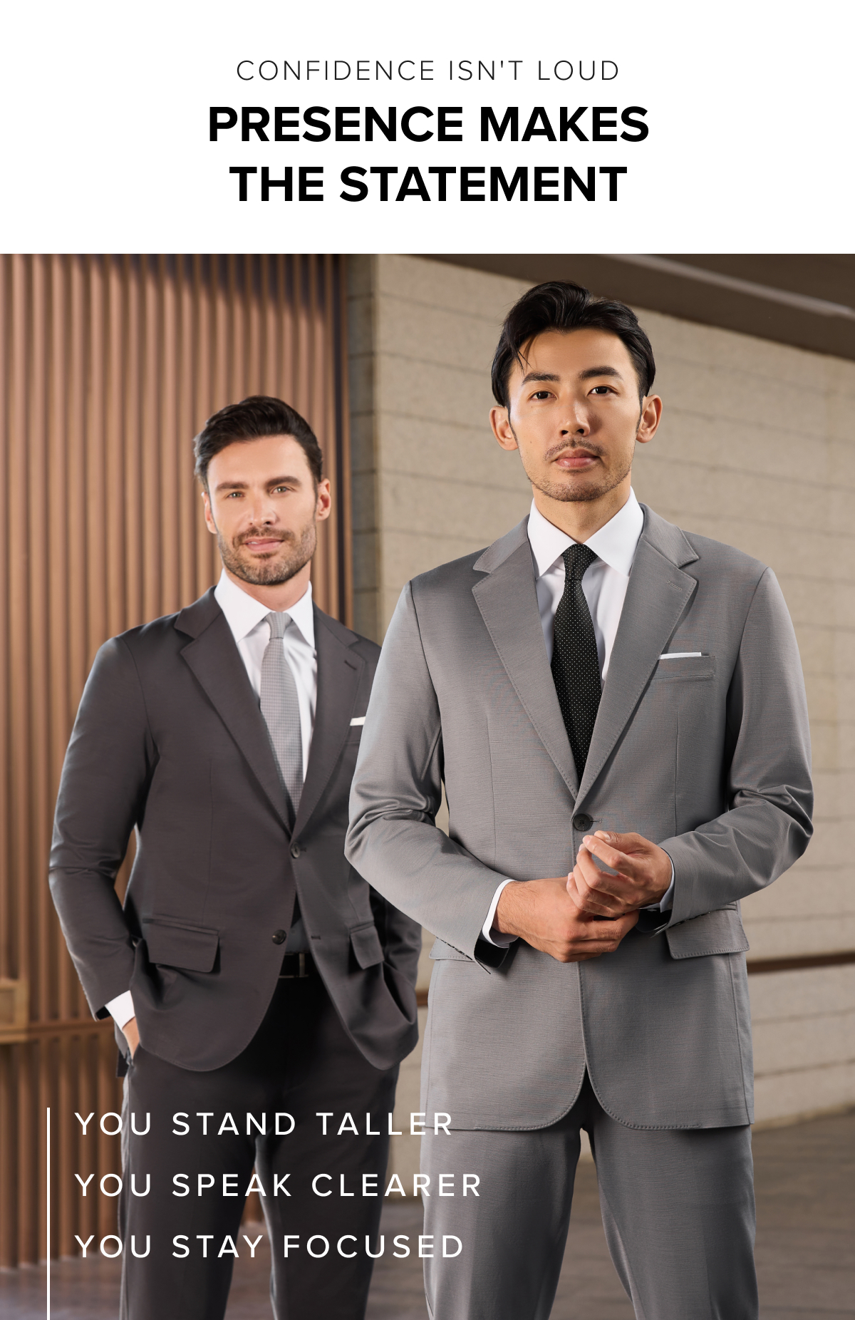 Confidence isn't loud