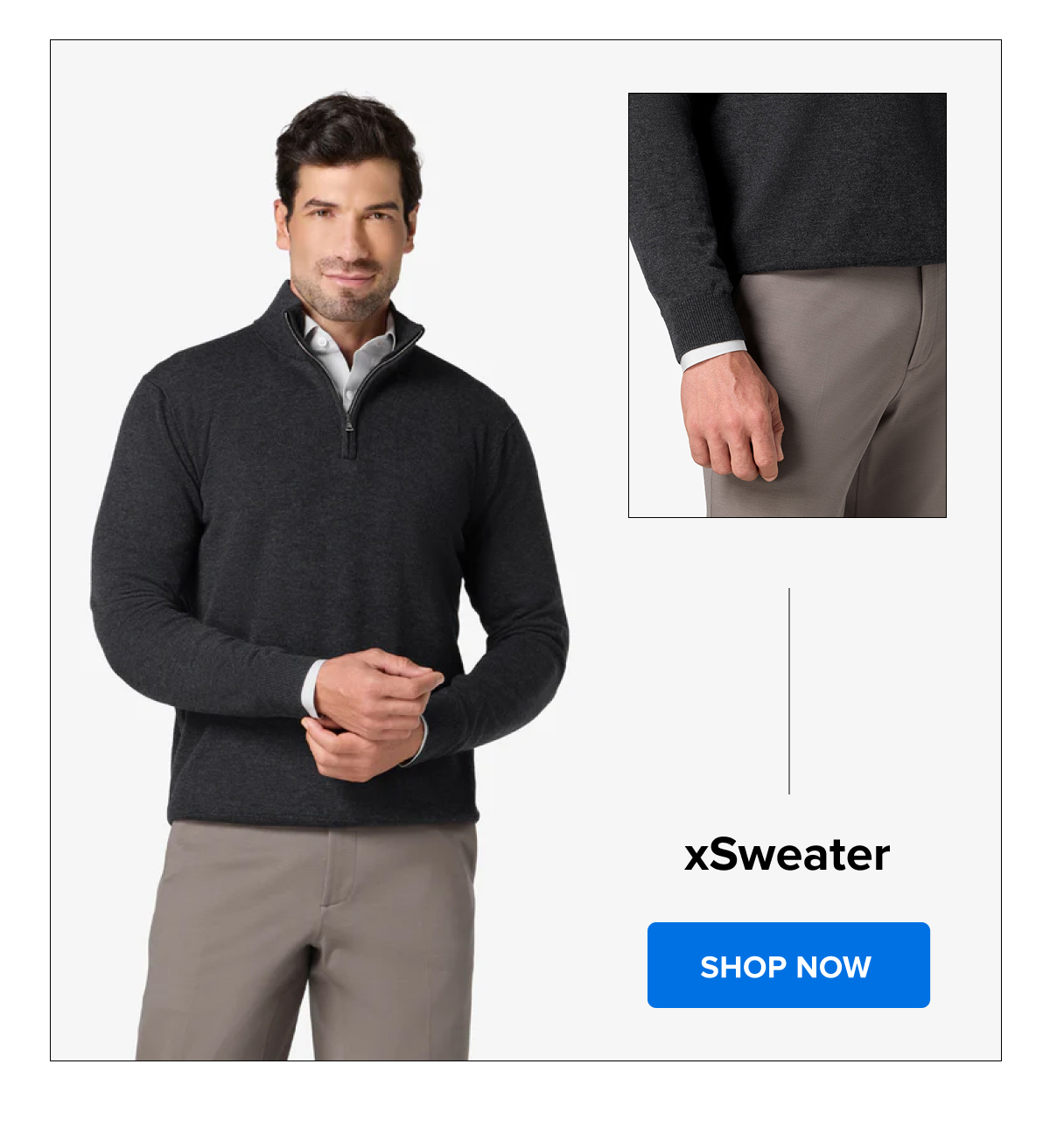 xSweater Merino Half-Zip Midweight
