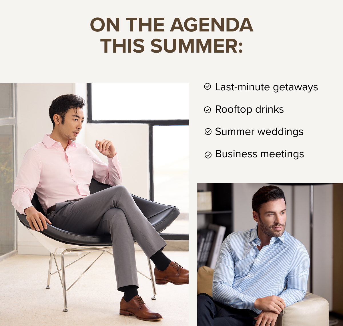 On the agenda this summer