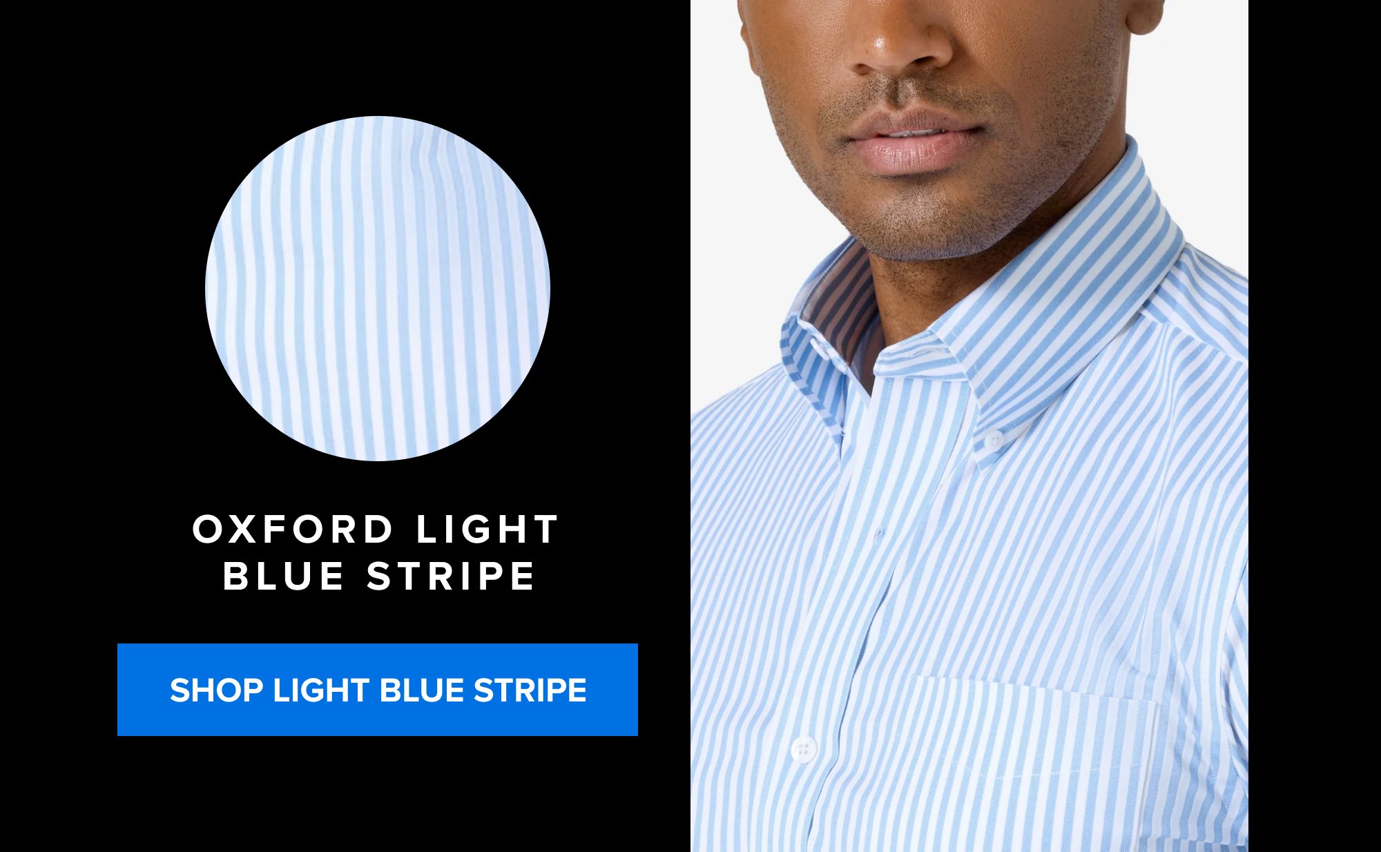 Oxford Light Blue Stripe SHOP LIGHT BLUE STRIPE