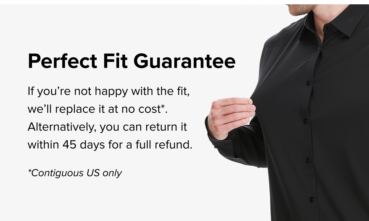 Perfect Fit Guarantee