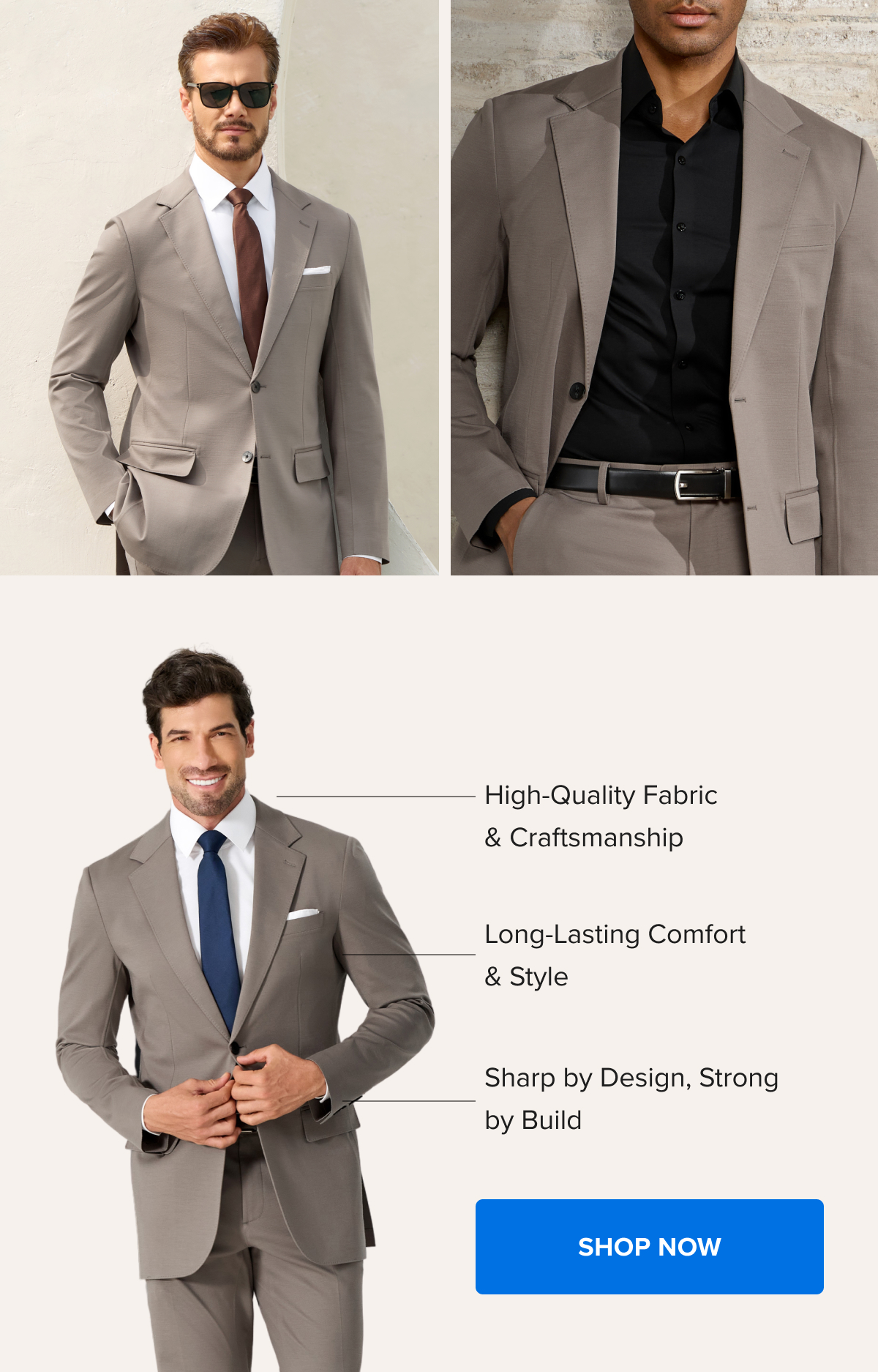 High-quality fabric & craftsmanship