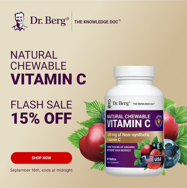 15% off Chewable Vitamin C