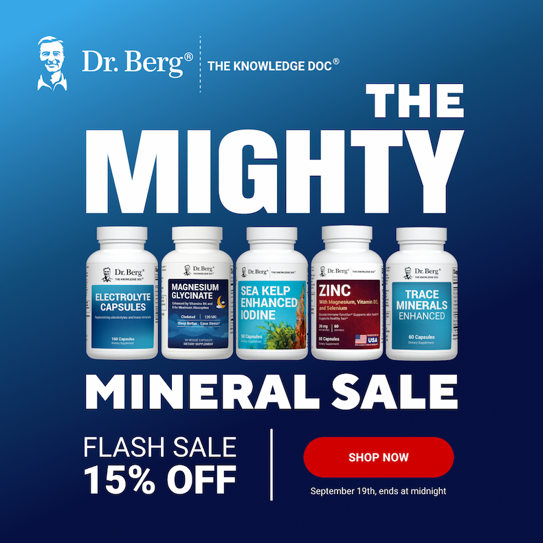 The Mighty Mineral Sale 15% off!