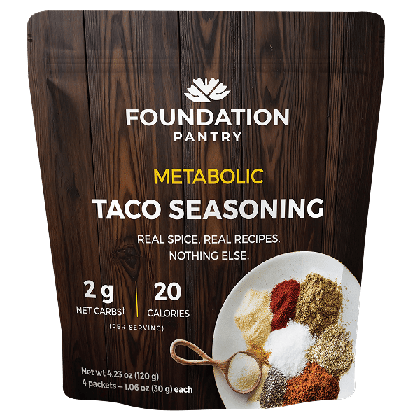 Foundation Pantry Metabolic Taco Seasoning