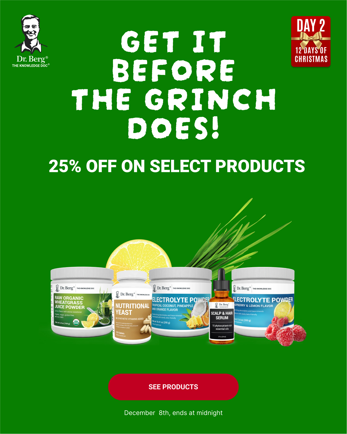 25% OFF ON SELECT PRODUCTS