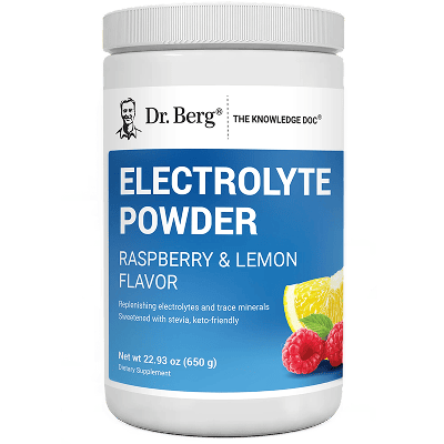 Electrolyte Powder Raspberry & Lemon Flavor