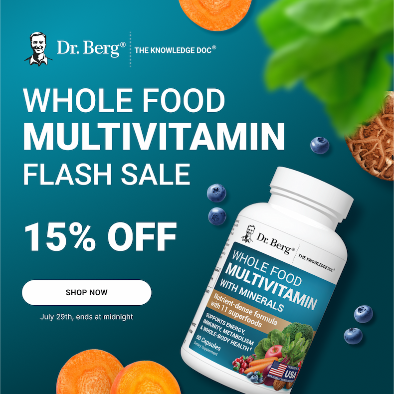 Ends tonight: 15% off Whole Food Multivitamin