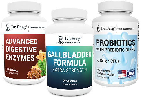 Digestion Support - Advanced Digestive Enzymes, Gallbladder Formula, Probiotics