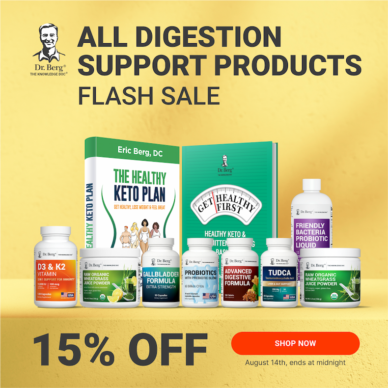 15% off All Digestion Support Products Today Only!