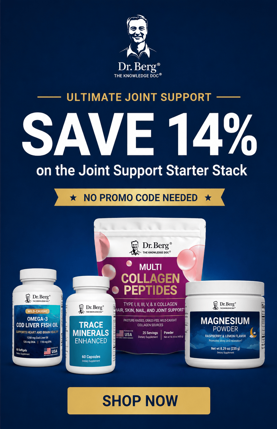 Save 14% on the Joint Support Starter Stack