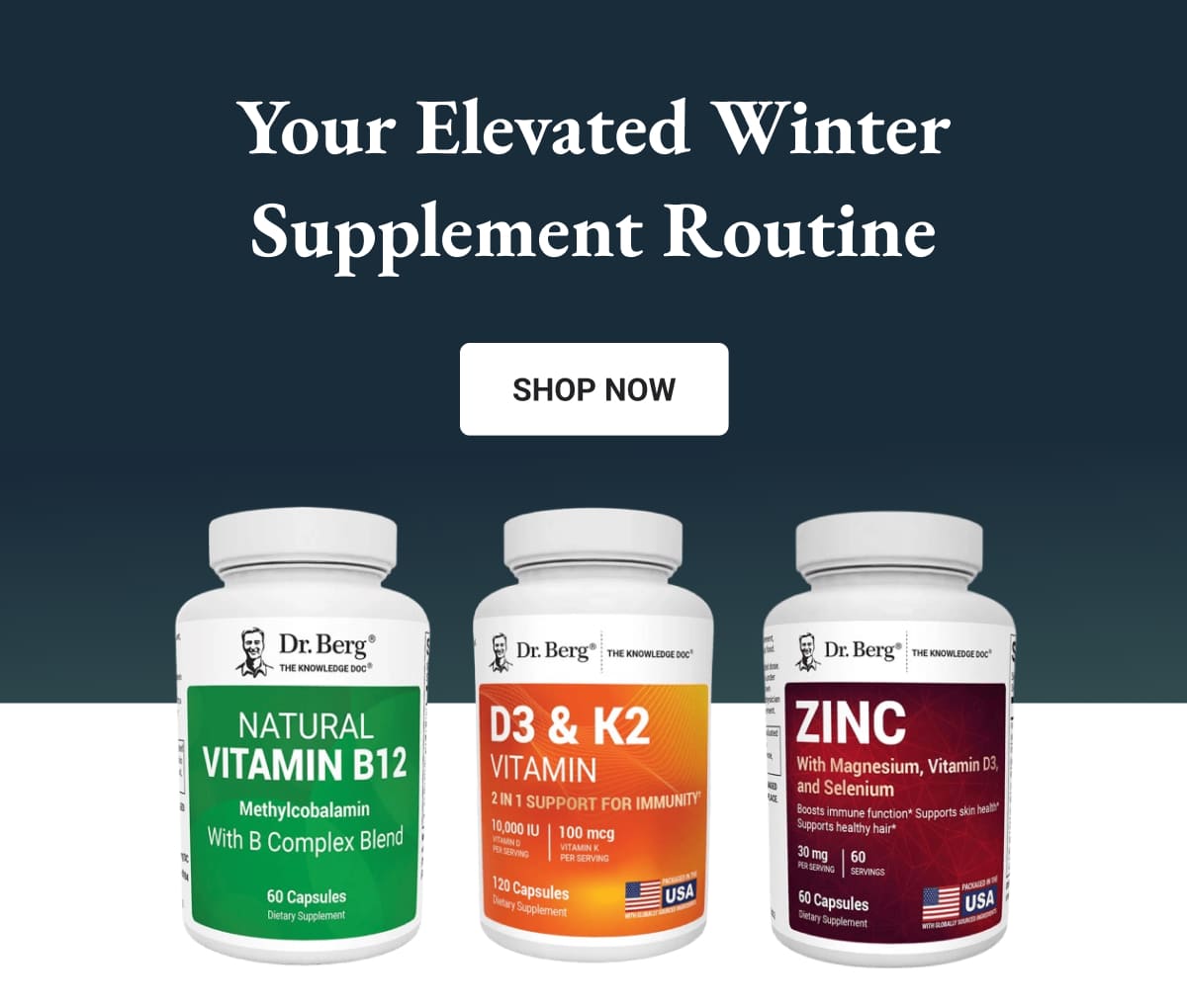 Your Elevated Winter Supplement Routine