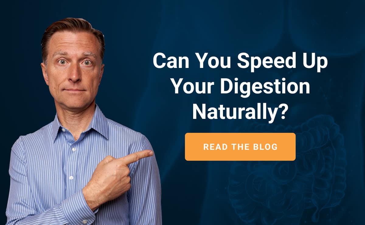 Can You Speed Up Your Digestion? 😋 Dr. Berg