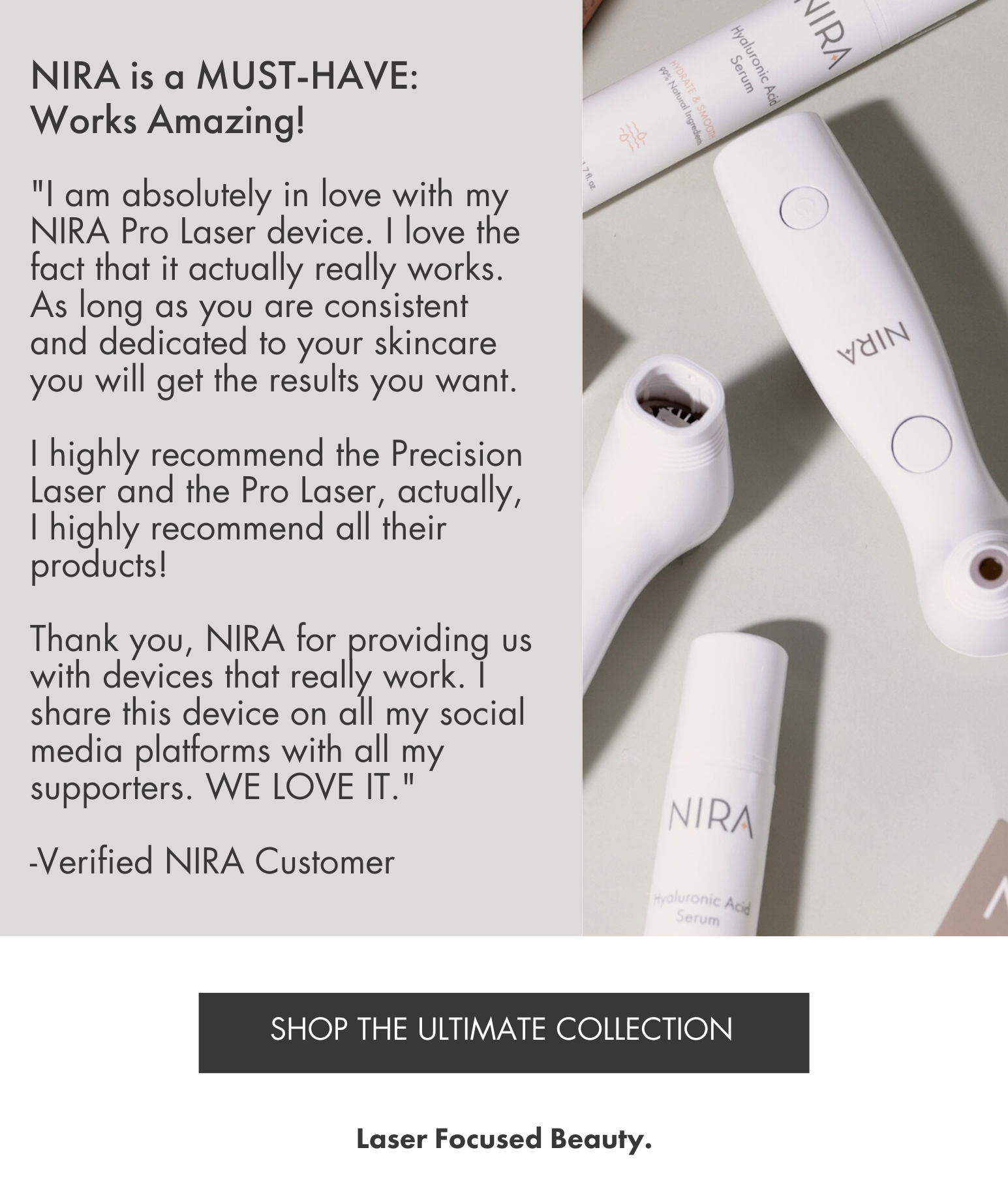 Meet The Ultimate AntiAging Collection 🙌 Nira Skincare