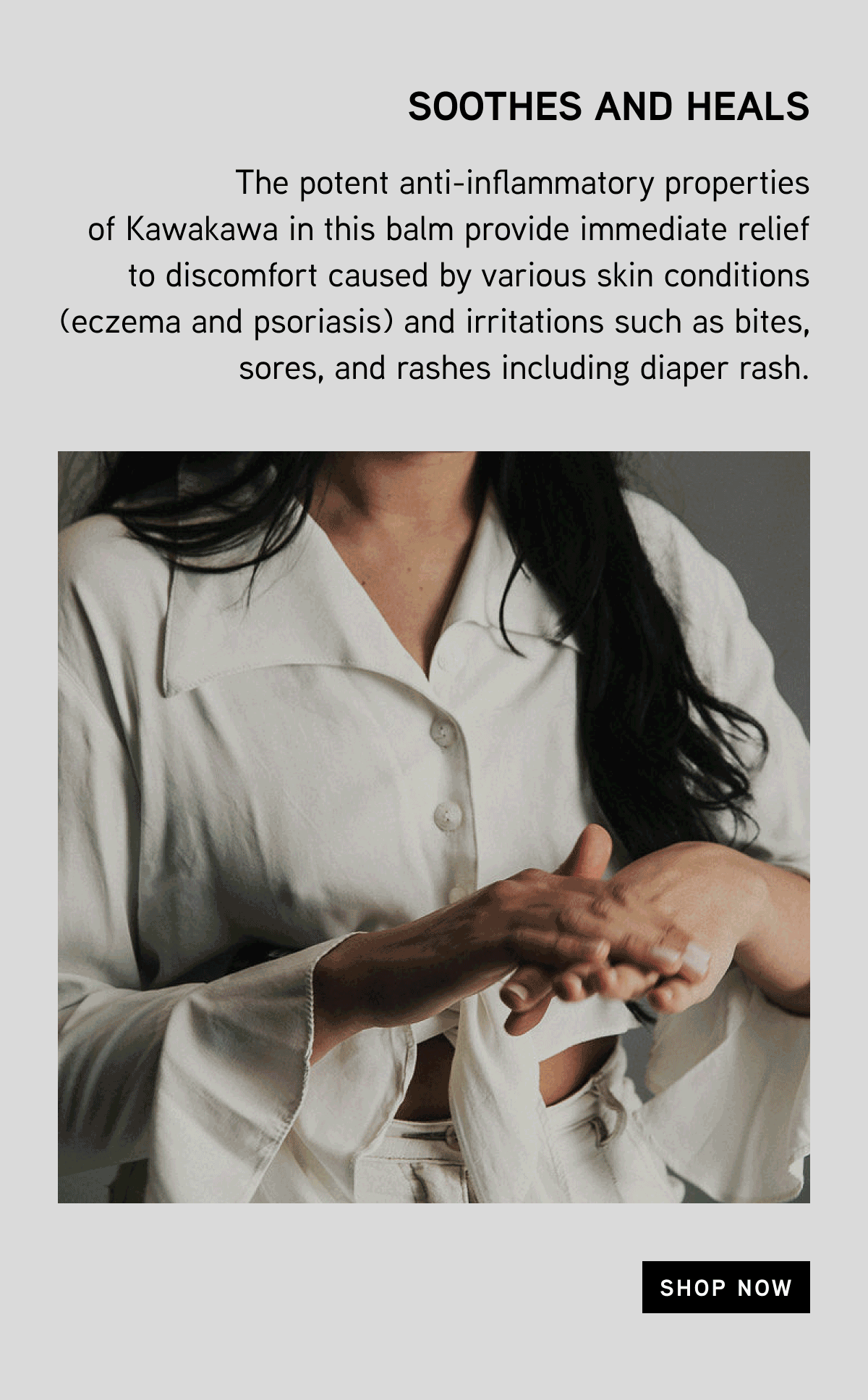 Introducing Aotea Kawakawa Natural Healing Balm VIDA