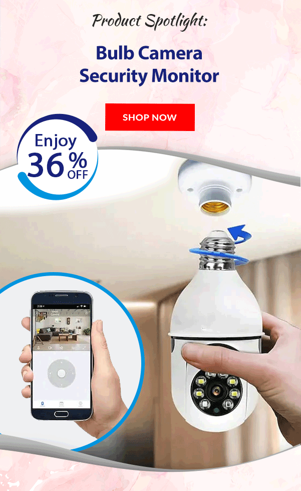 25 Bulb Camera Security Monitor DailySale