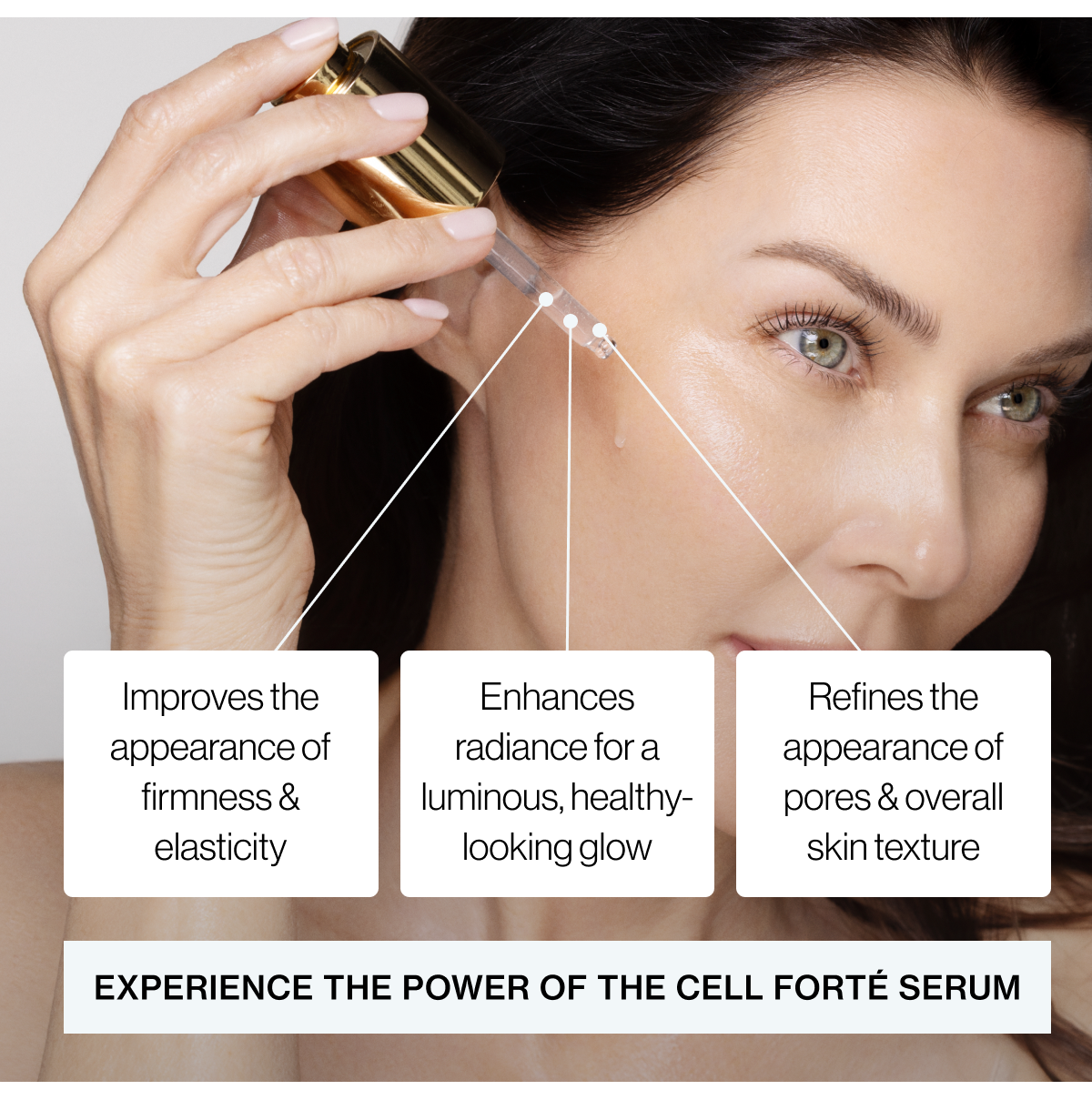 EXPERIENCE THE POWER OF THE CELL FORTÉ SERUM