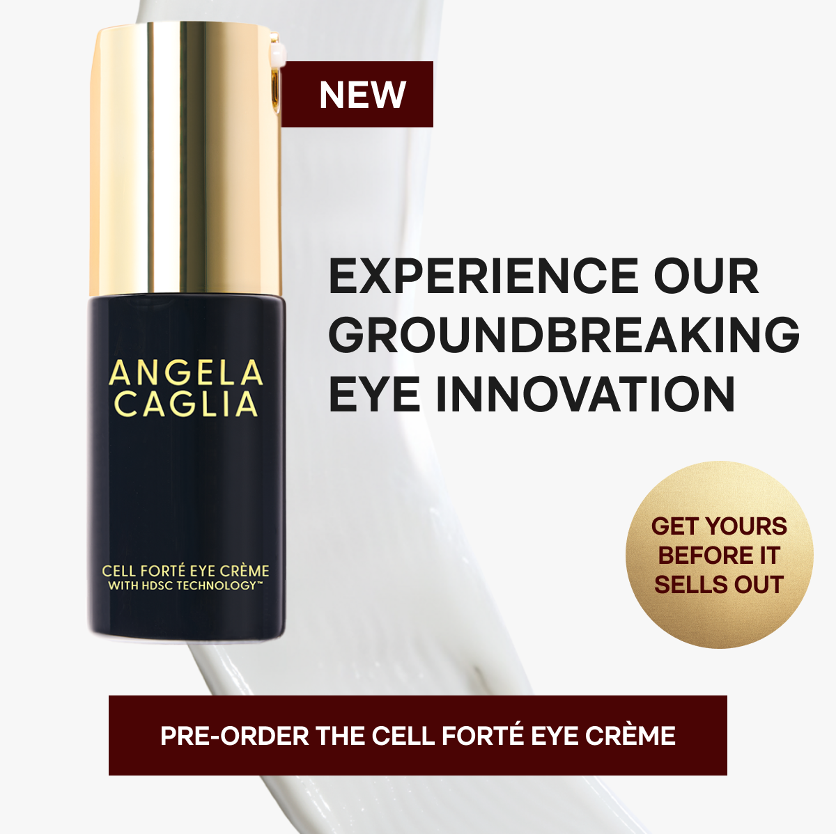 (NEW) Experience Our Groundbreaking Eye Innovation - (GET YOURS BEFORE IT SELLS OUT) - PRE-ORDER THE CELL FORTÉ EYE CRÈME