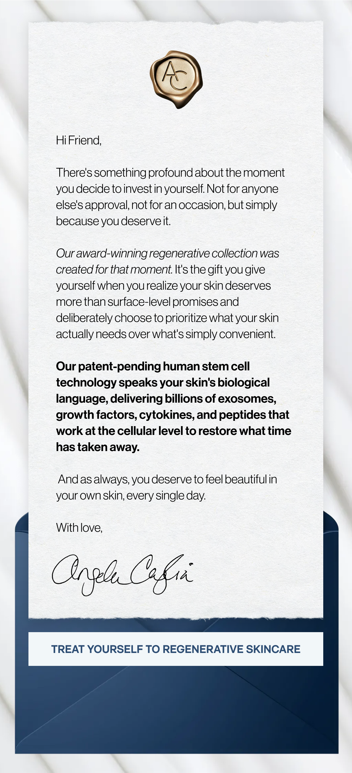 Valentine's Day Reminder from Angela