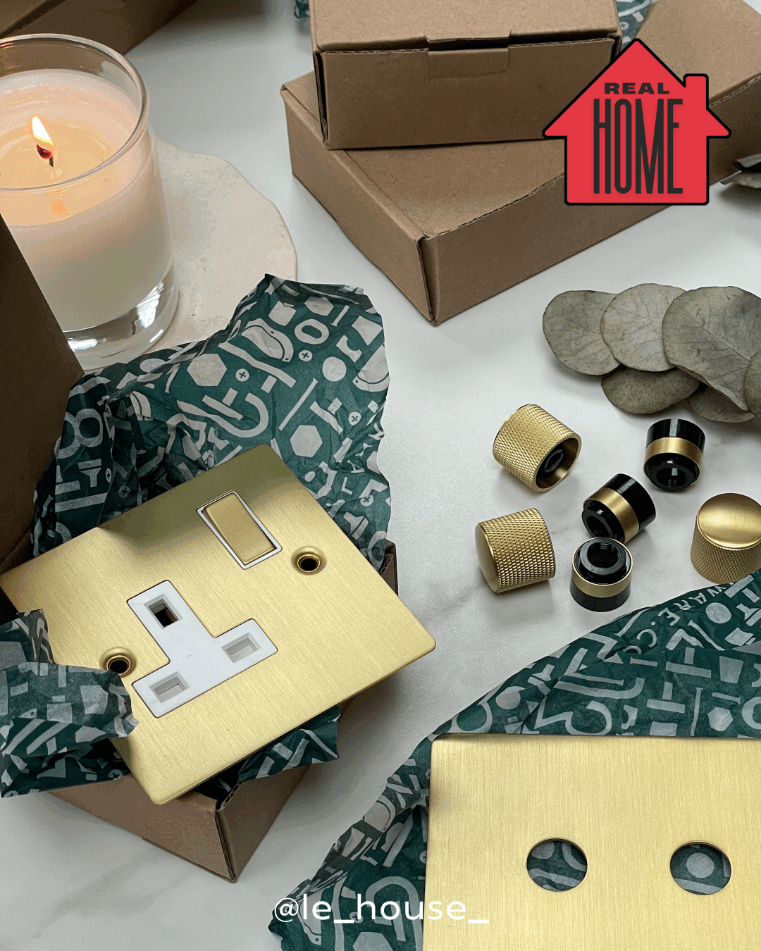 Brass Switches & Sockets
