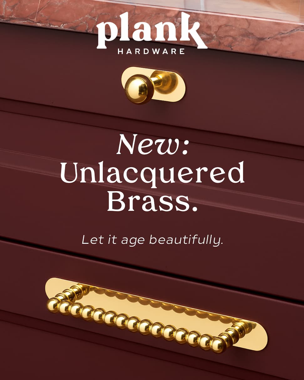 New: Unlacquered Brass ✨
