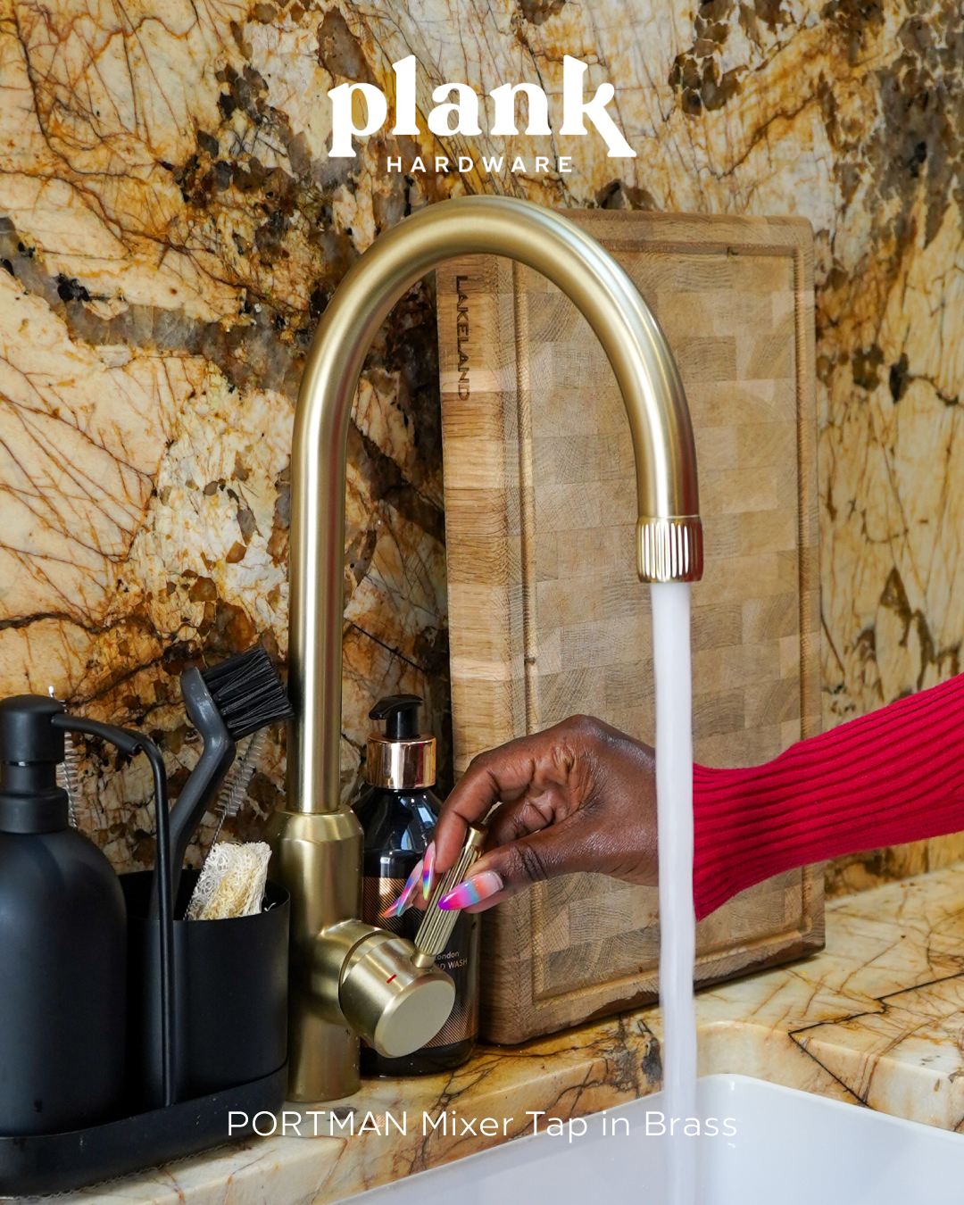 Brass Kitchen Mixer Taps