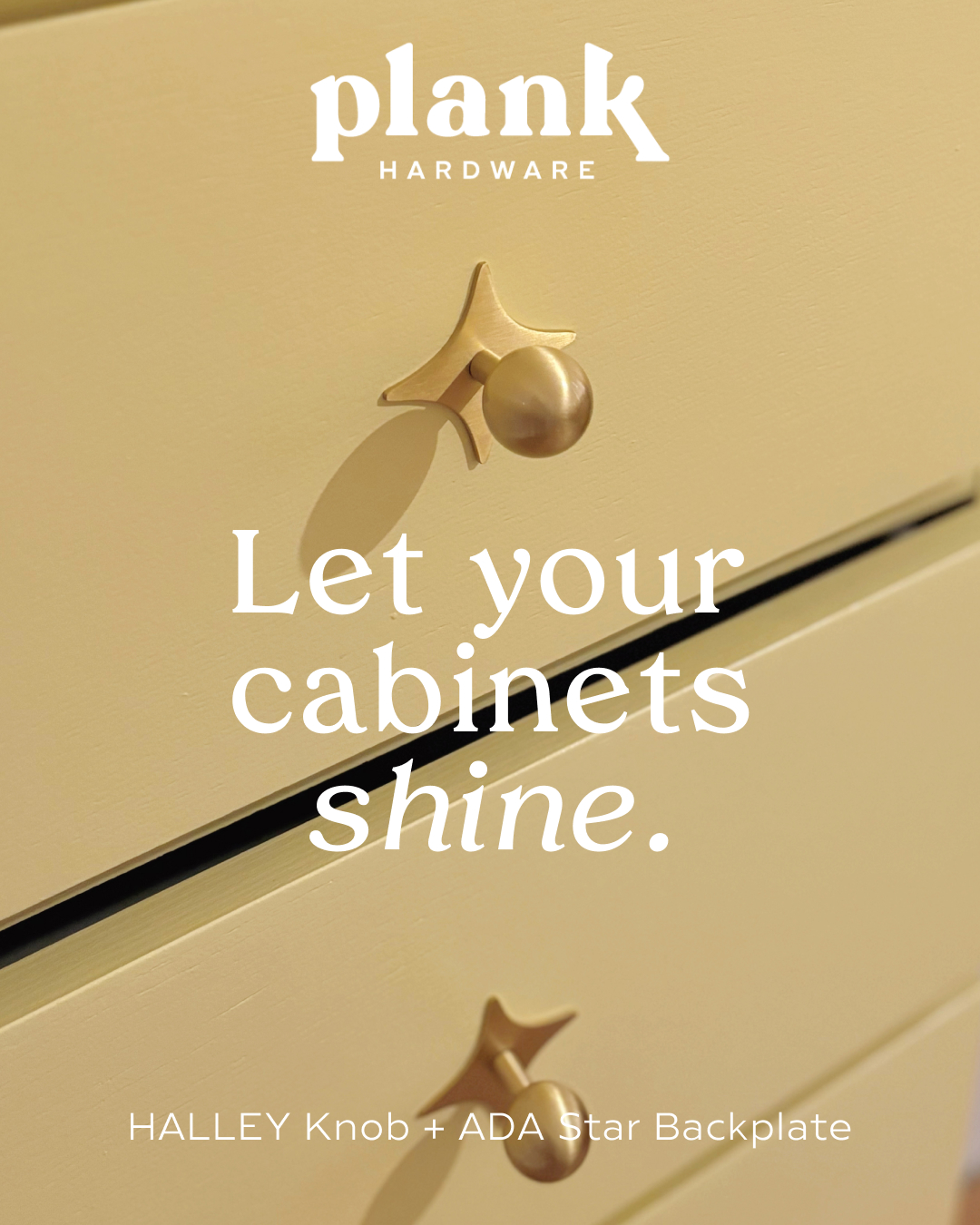 Playful Knob Backplates ✨