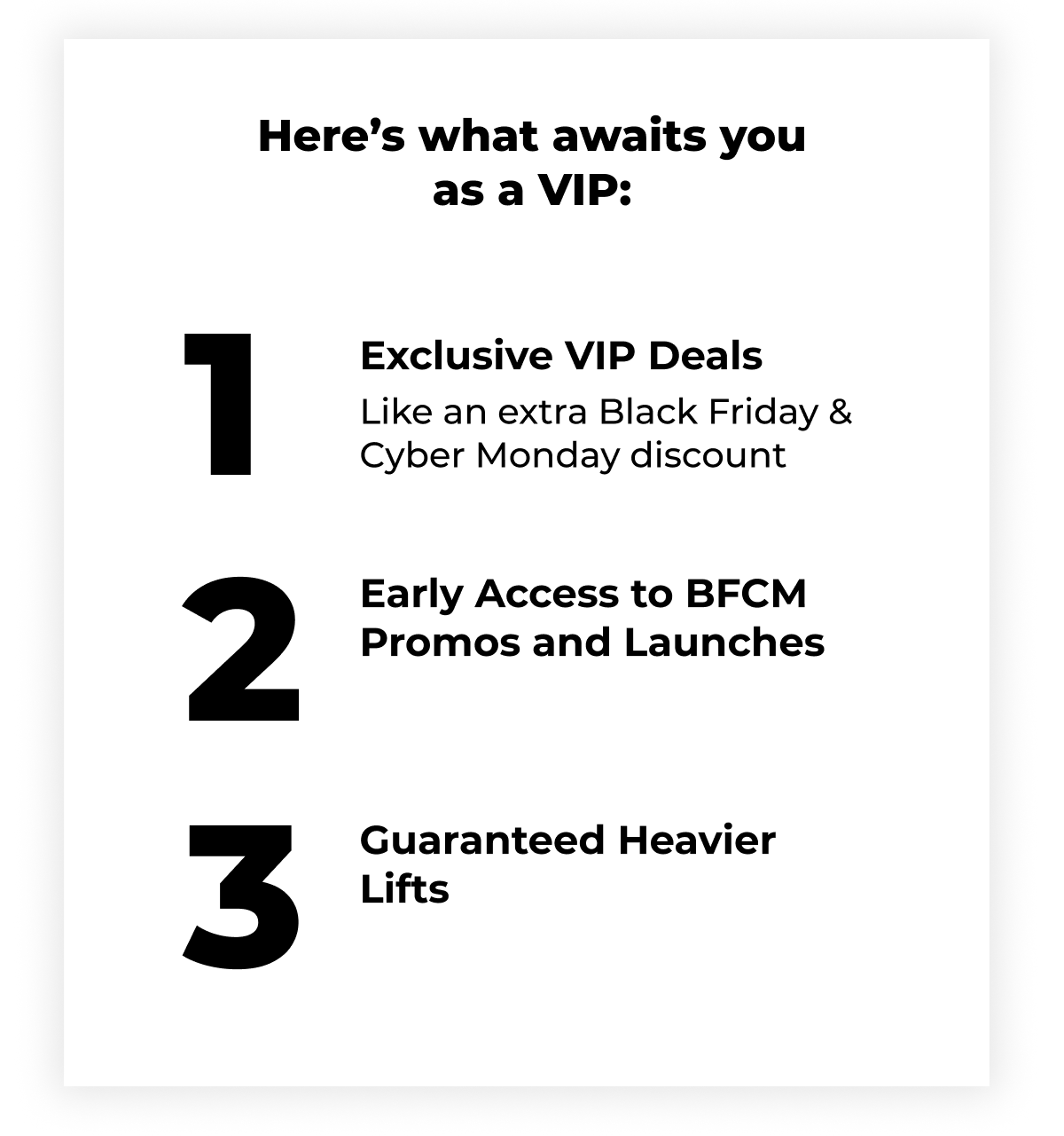 Join our VIP Text Club