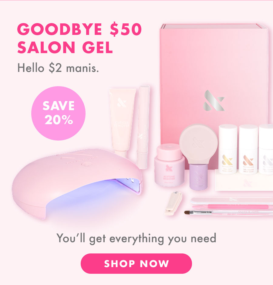Goodbye $50 salon gel