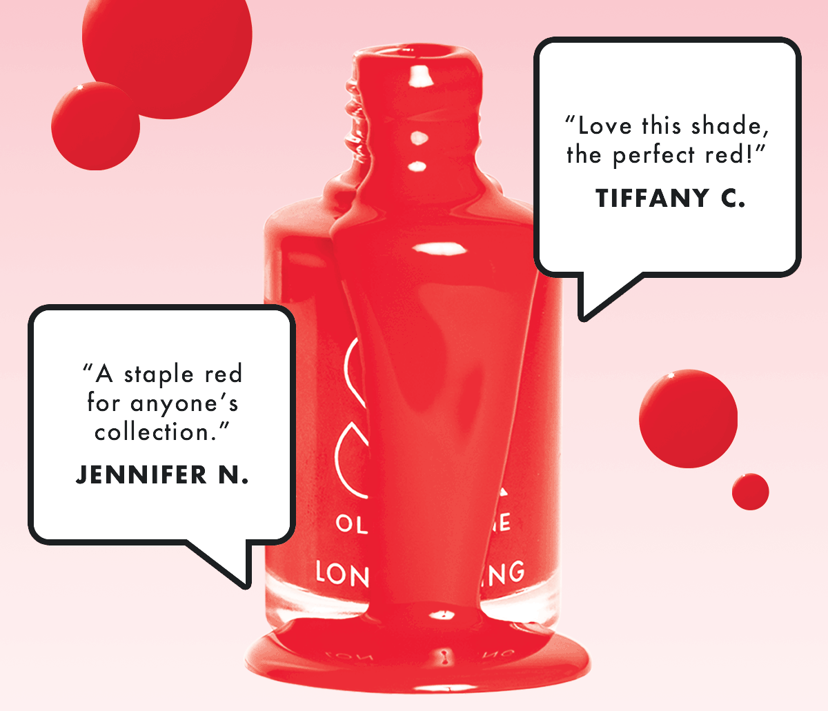 "A staple red for anyone's collection."