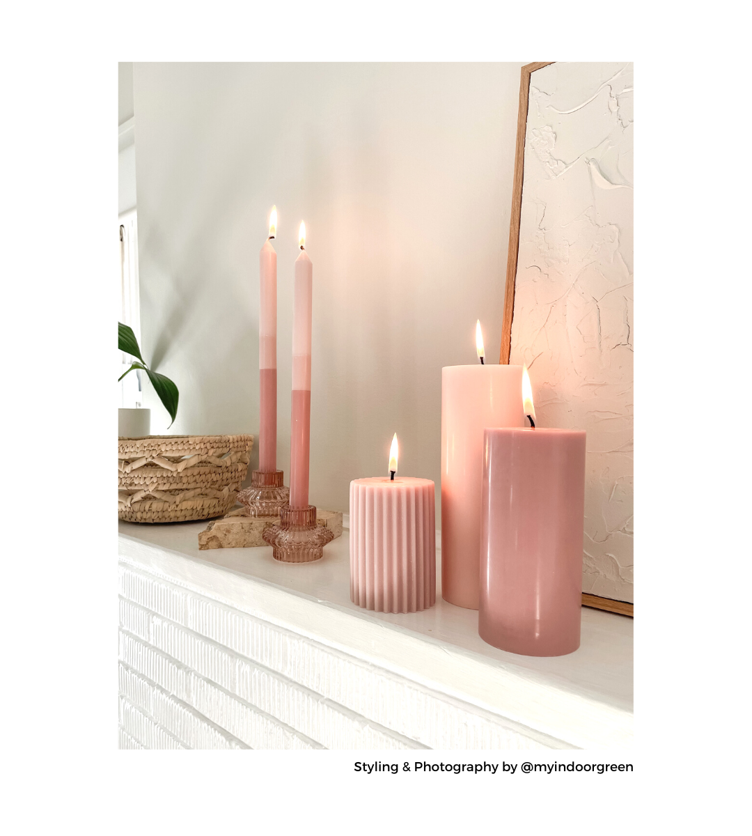 Layers of candlelight 😍 🙌 Southern Lights Candle Co AU