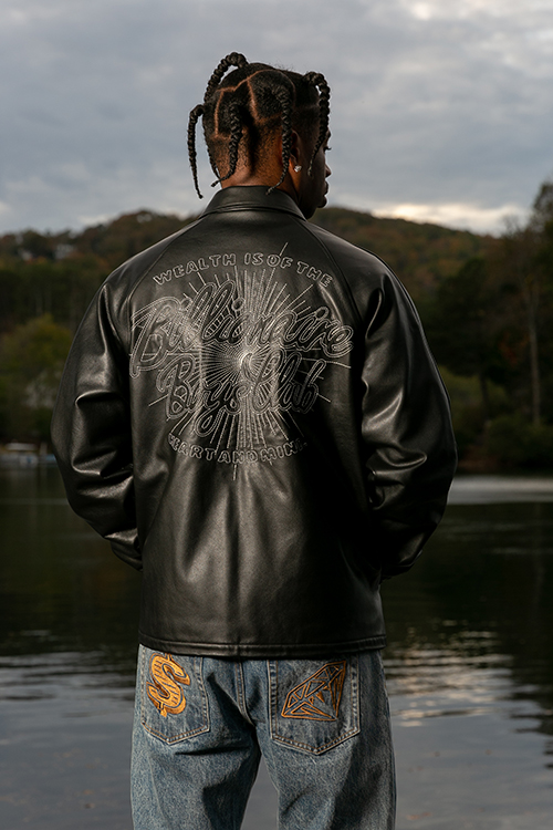 BBC Pre-Spring 25 leather coach jacket