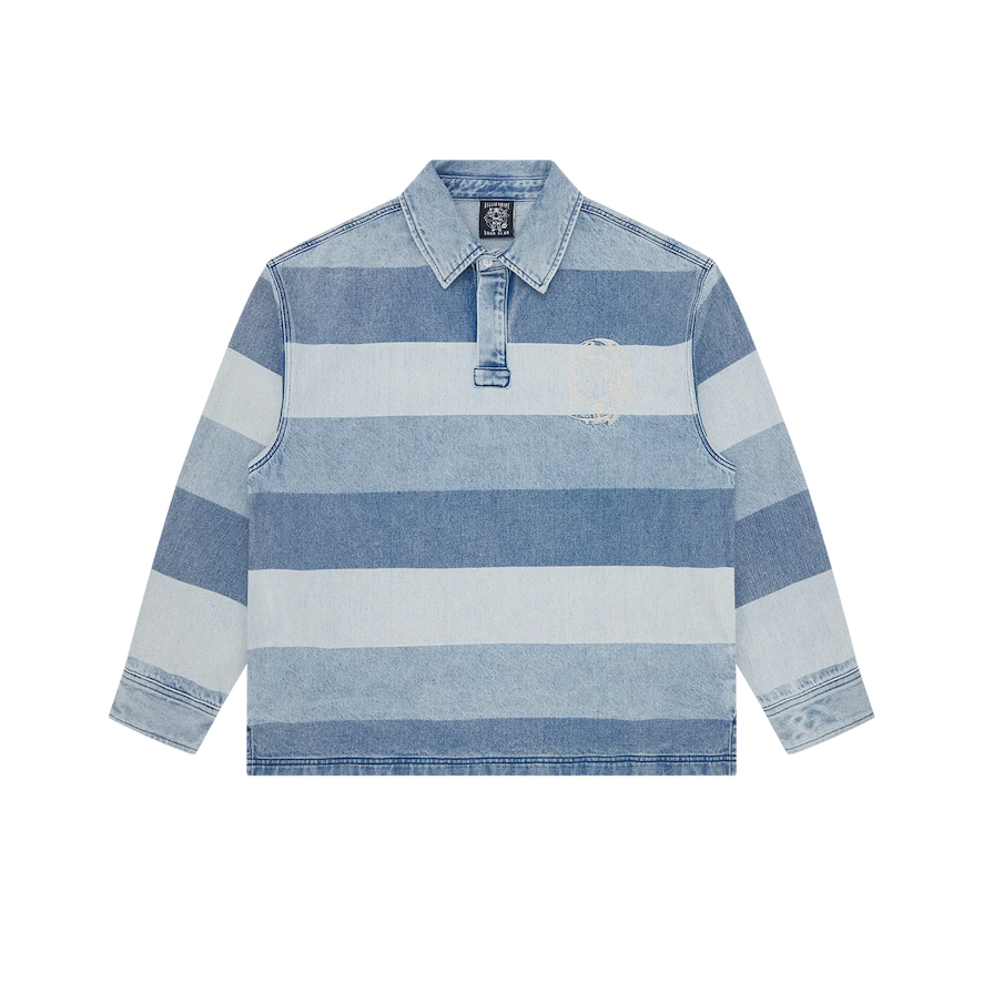 Script Denim Rugby Shirt