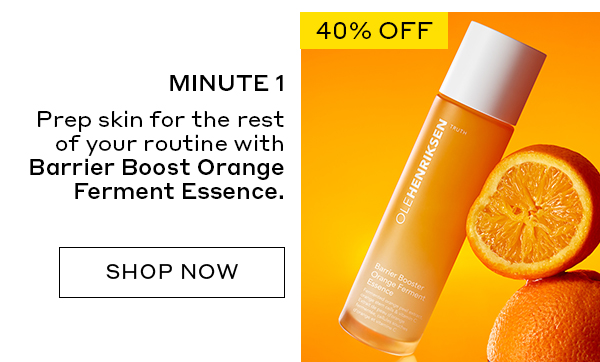 MINUTE 1: BARRIER BOOST ORANGE FERMENT ESSENCE
