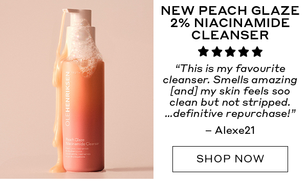 Peach Cleanser 5 stars review