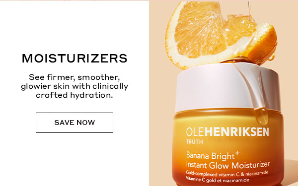 Moisturizers Banner