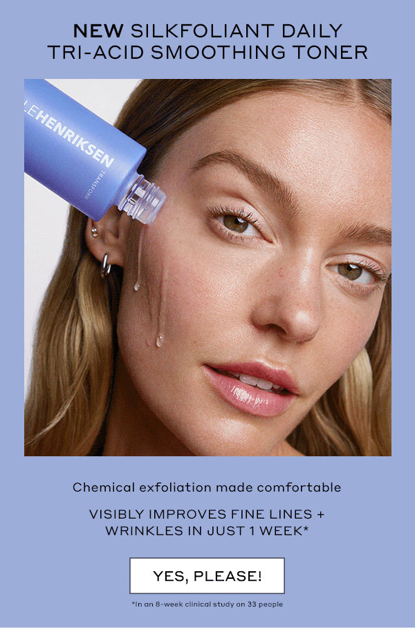 NEW SILKFOLIANT DAILY TRI-ACID SMOOTHING TONER