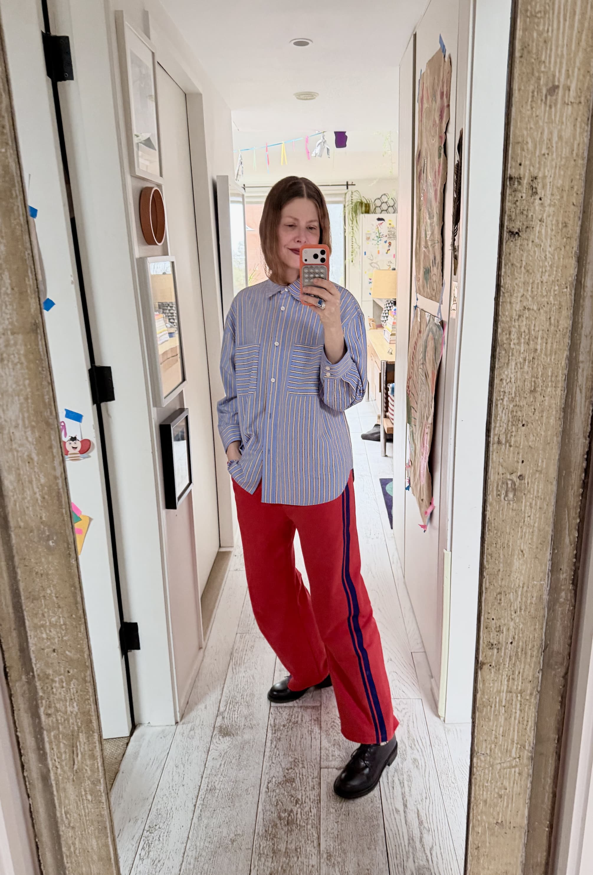 No.6 Field Pant in Tomato