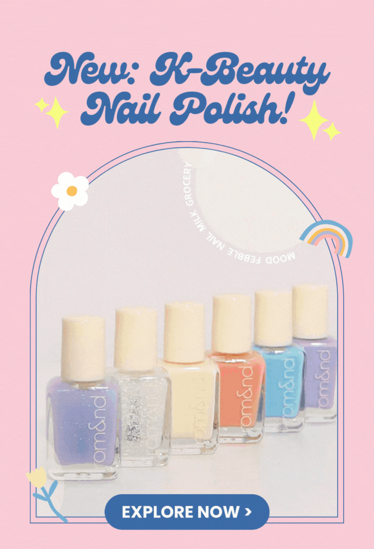 Korean Nail Polishes Are Hereeee Nudie Glow