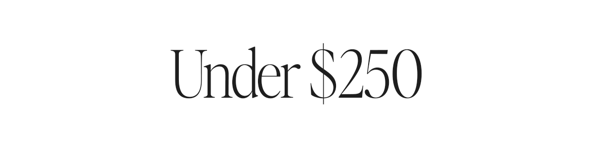 Shop Under $250 >> Gift Guide