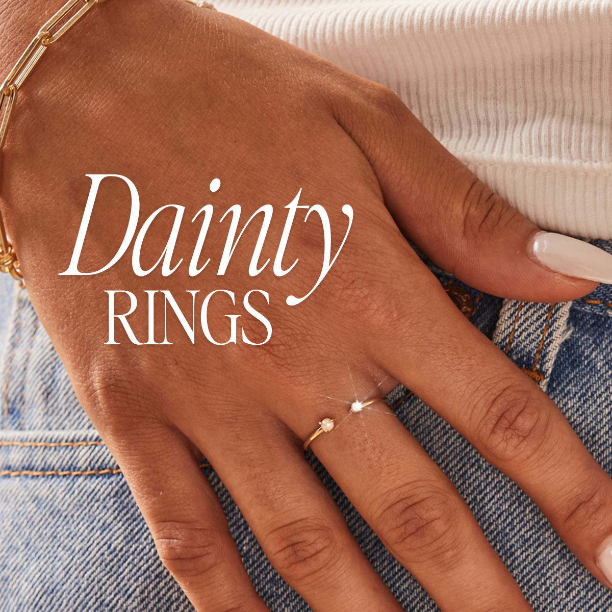 Dainty Rings >> Shop now